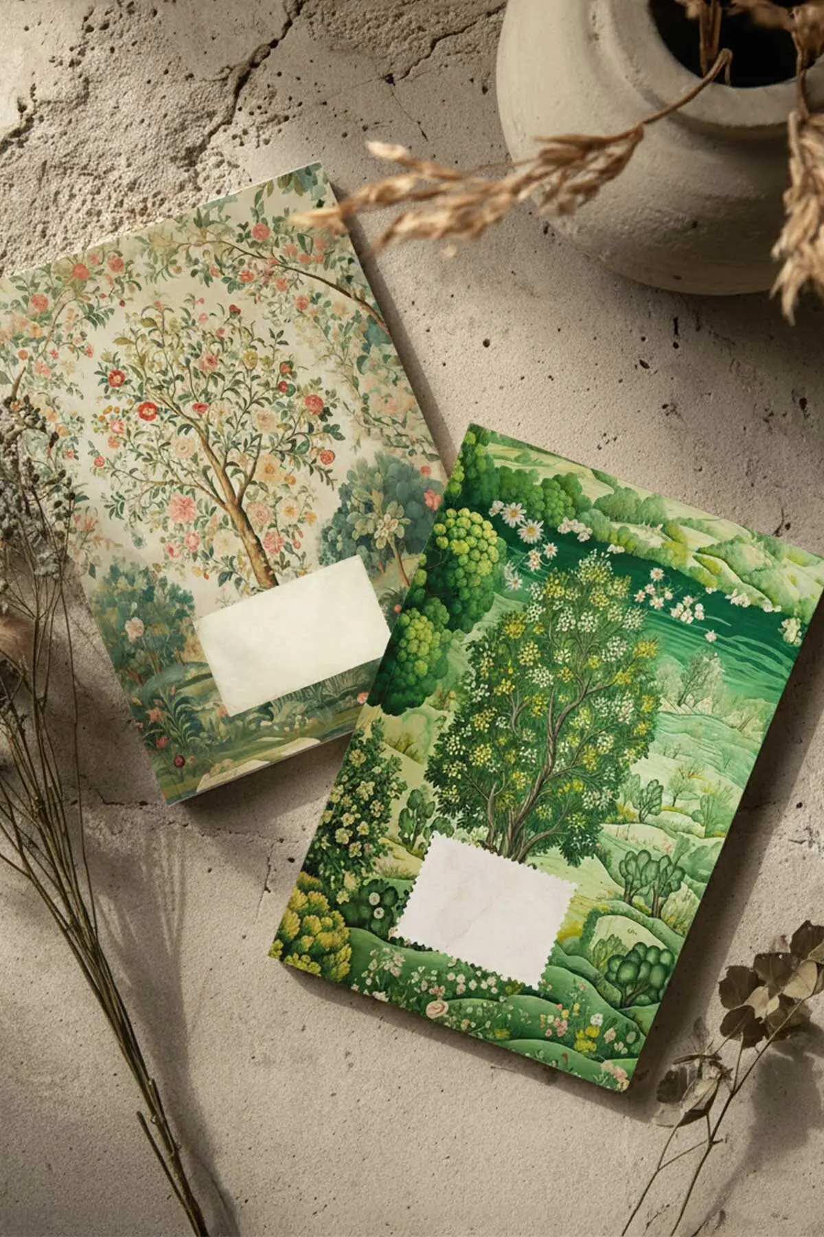 agaclarstylefoto-1761675250.webp Ağaçlar İkili Defter Seti - Görsel 1