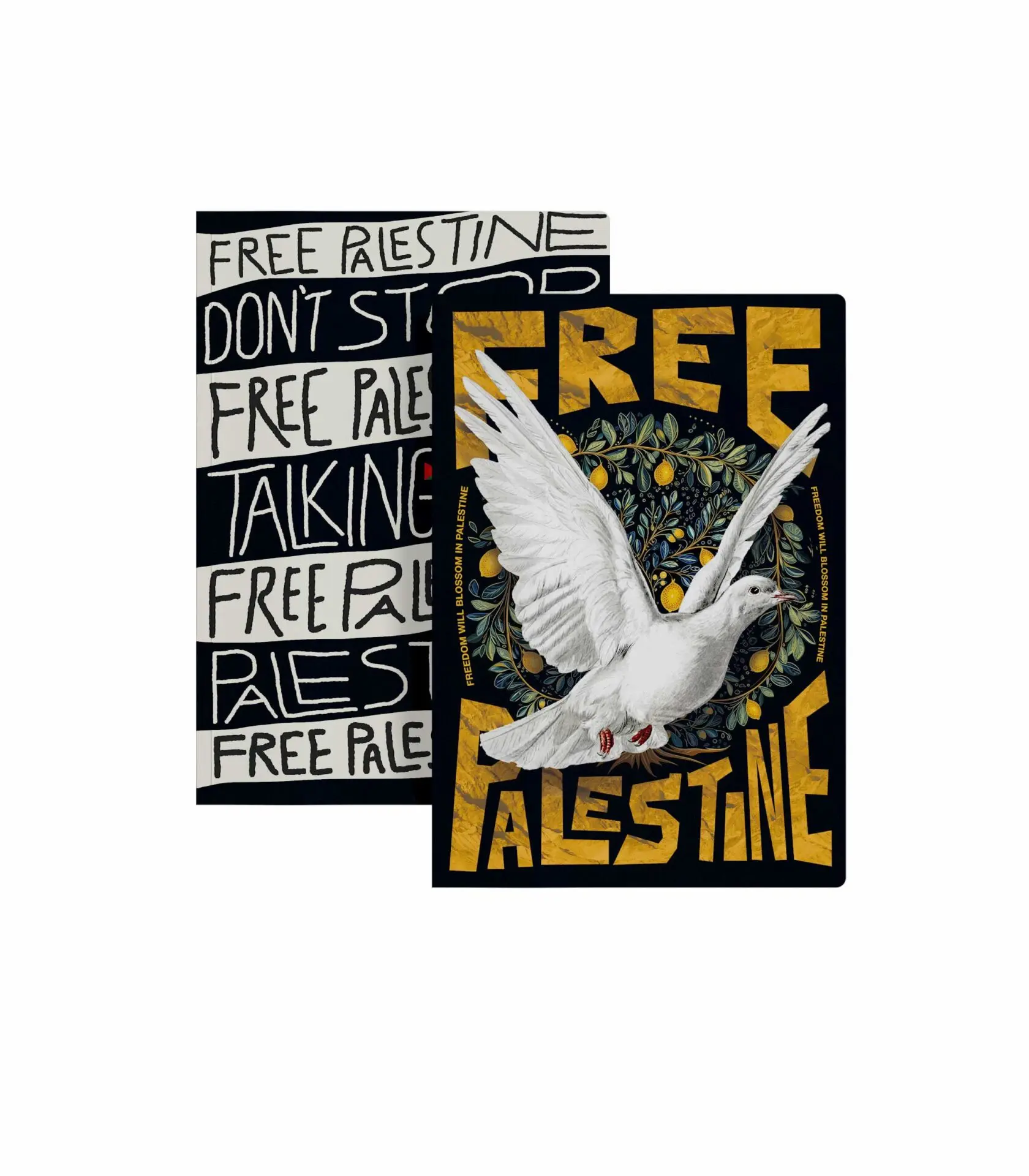 BZN2043 Üçüncü Özgür Filistin İkili Defter Seti - Görsel 1