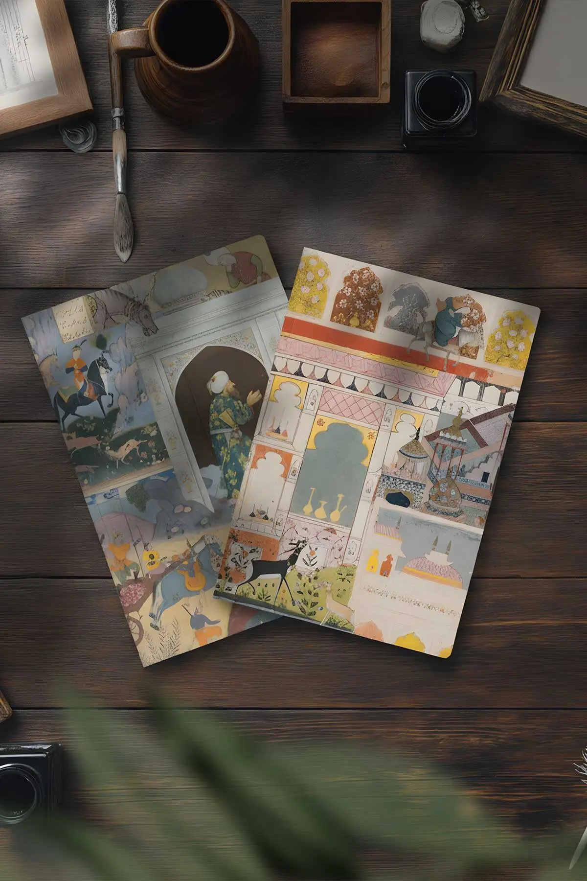 atliminyaturtrendyol-1762285168.webp Atlı Minyatür İkili Defter Seti - Görsel 1