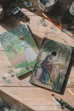 Resim Çizen Kadınlar İkili Defter Seti