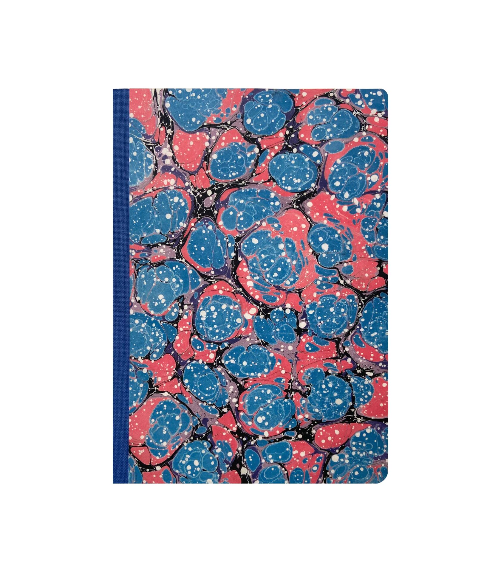 BZN640 Ebru Desenli Sırtı Bez Ciltli Defter No: AE20 - Görsel 1