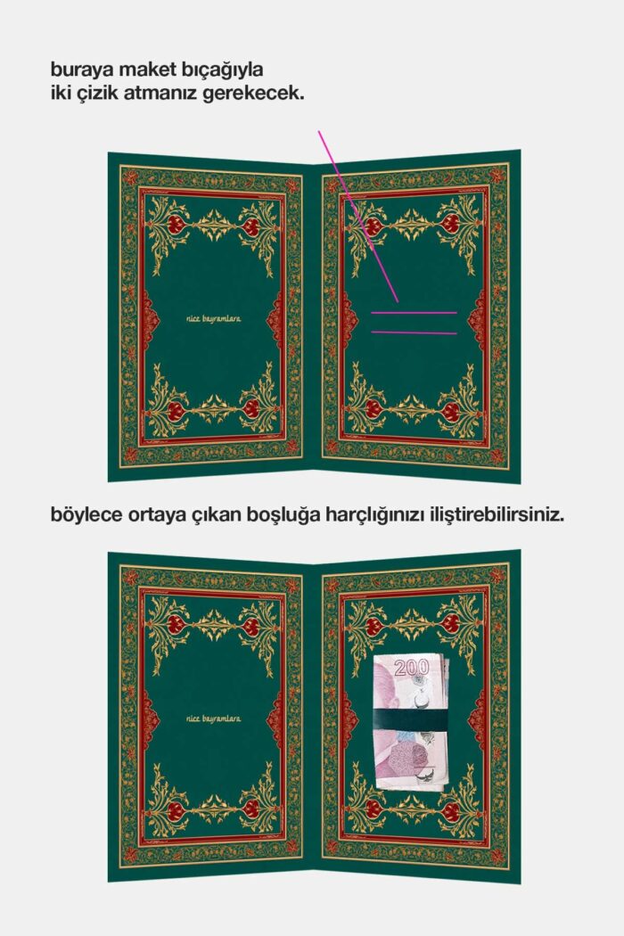 Harçlık Zarfı 10'lu Paket - Görsel 2