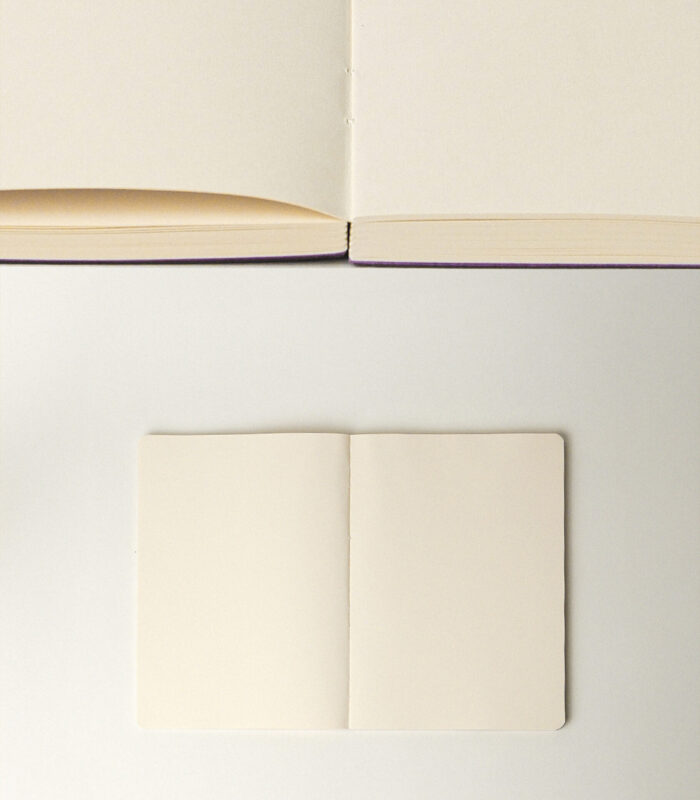Turuncu Kırçıllı Açık Ciltli Sert Kapaklı Defter - Görsel 5