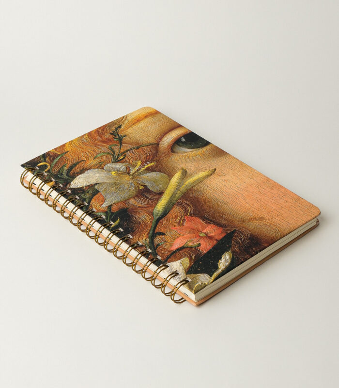 Çiçek Tokalı Kadın Sert Kapaklı Spiralli Süresiz Planlayıcı Ajanda 16x24cm - Görsel 2