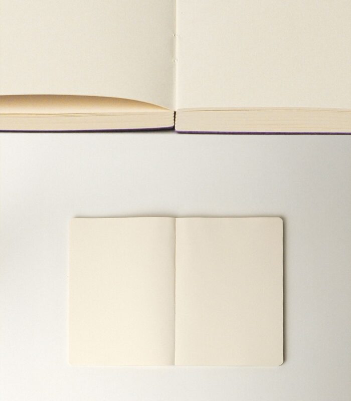 Kahverengi Kırçıllı Açık Ciltli Sert Kapaklı Defter - Görsel 2